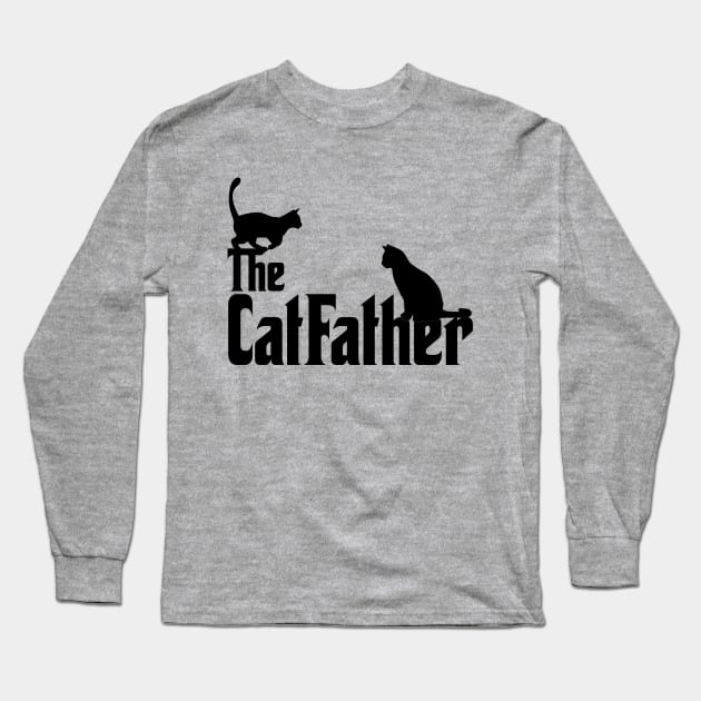 The CatFather Long Sleeve T-Shirt by KayBee Gift Shop